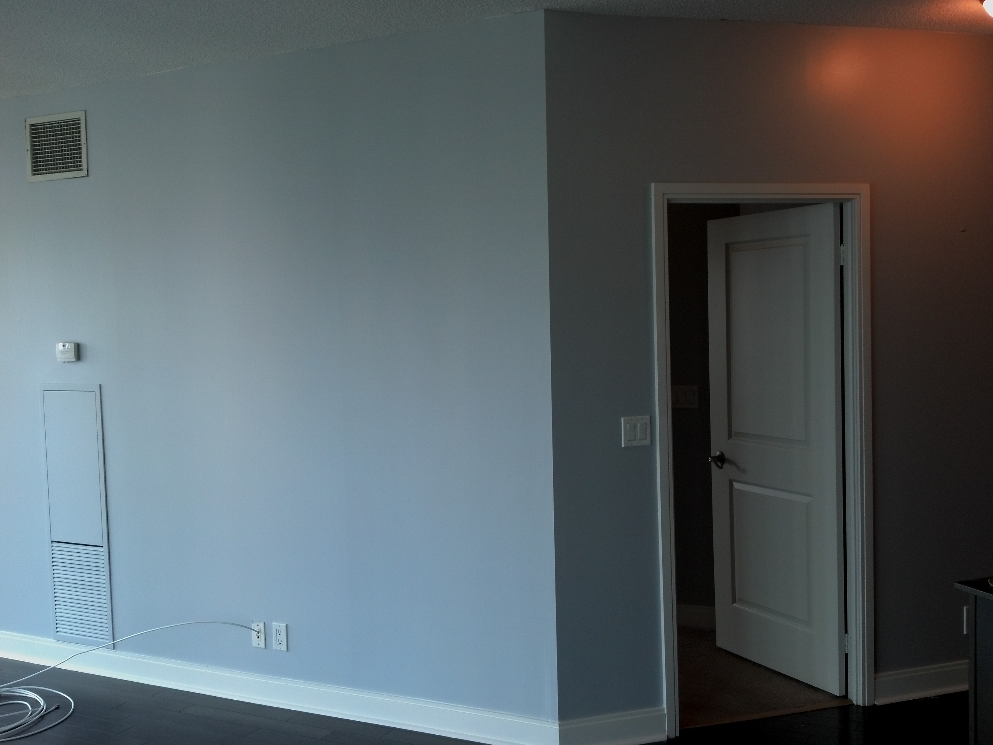 Repainting A Two Bedroom Apartment In Mississauga Prep And